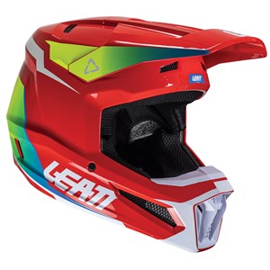 HELMET MOTO 2.5 V25 RED X-LARGE (61-62CM)